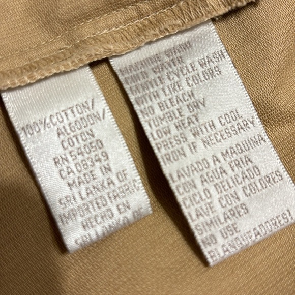 EUC!!🍂JONES NEW YORK SPORT BUTTON FRONT COTTON JACKET - Picture 11 of 12